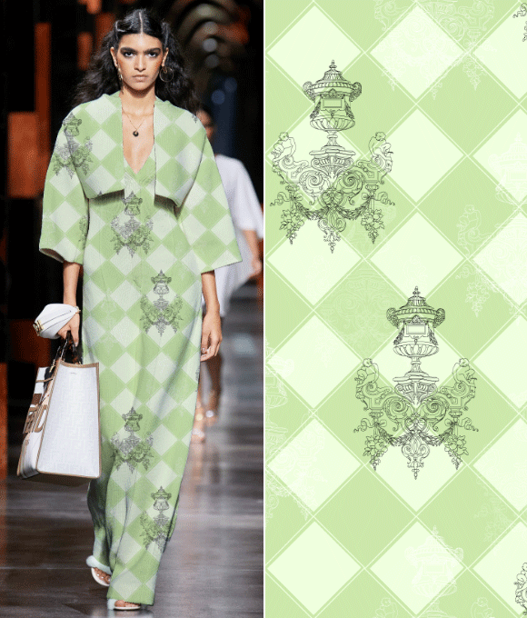 Diseño Original a Mano al Estilo Europeo