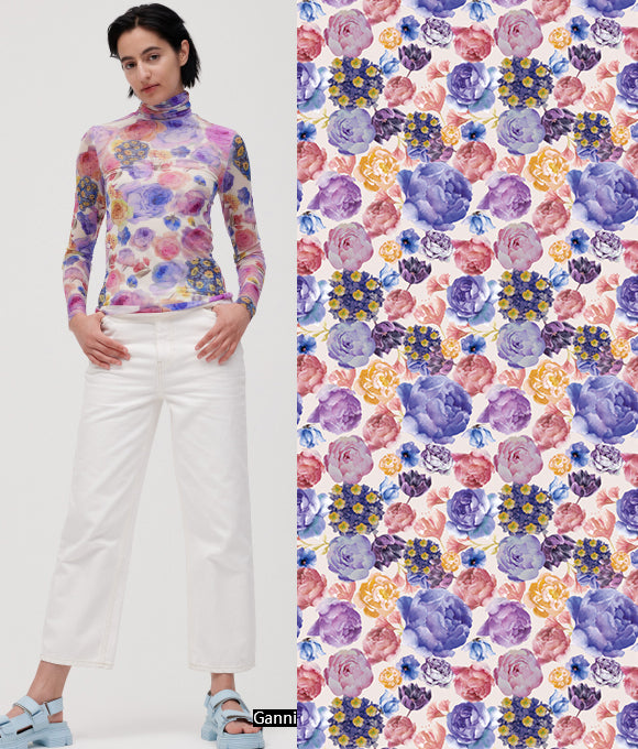 Colección de Patrones Florales de Grandes Marcas Vol.86