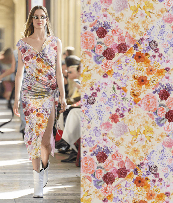 Colección de Grandes Estampados Florales Vol. 180