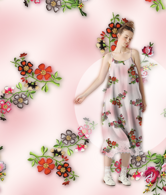 Emociones de seda, imágenes pintorescas