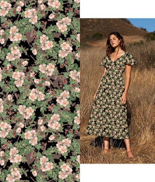 Project Theme: Original Collection of Floral Patterns Vol.10