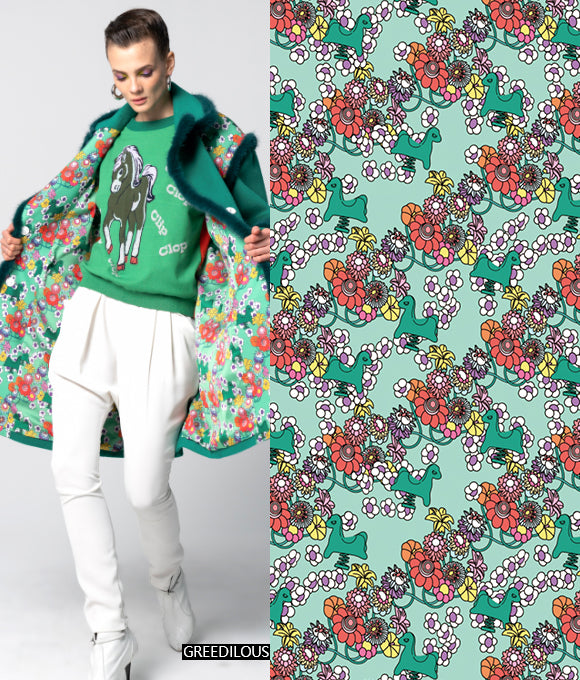 Colección de patrones florales Vol.69