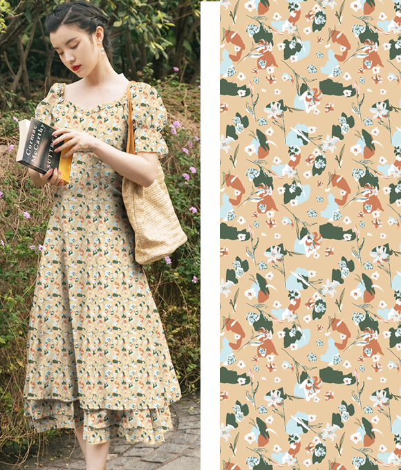 Flora entre la vegetación