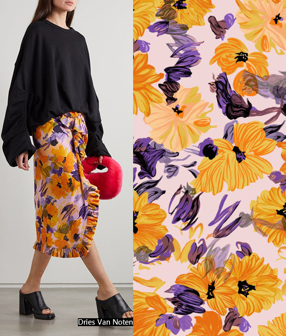 Colección de Patrones Florales Premium Vol.166