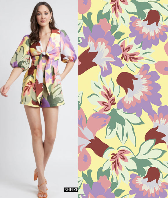 Colección de Patrones Florales de Grandes Marcas Vol.86