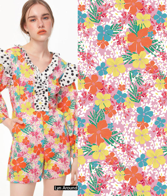 Colección de Patrones Florales Vol.65