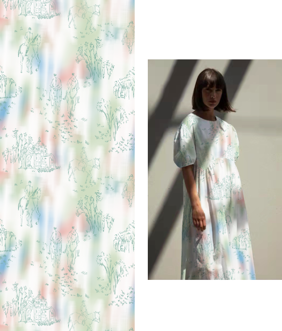 Diseño Original a Mano al Estilo Europeo