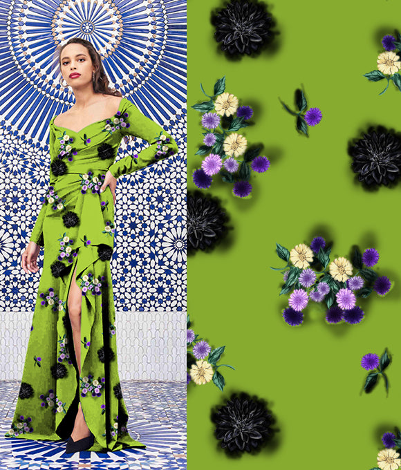 Colección de Grandes Estampados Florales Vol. 179