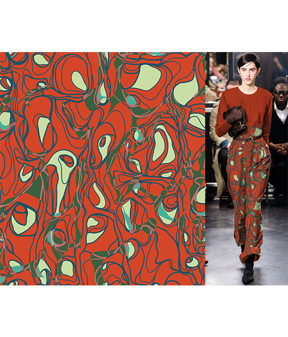 Enfoque suave y alucinante