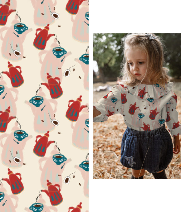 Proyecto de Moda Infantil: "儿童咖啡馆" (Cafetería para Niños)