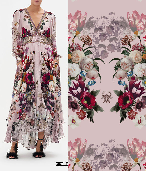 Colección de Patrones Florales Premium Vol.167