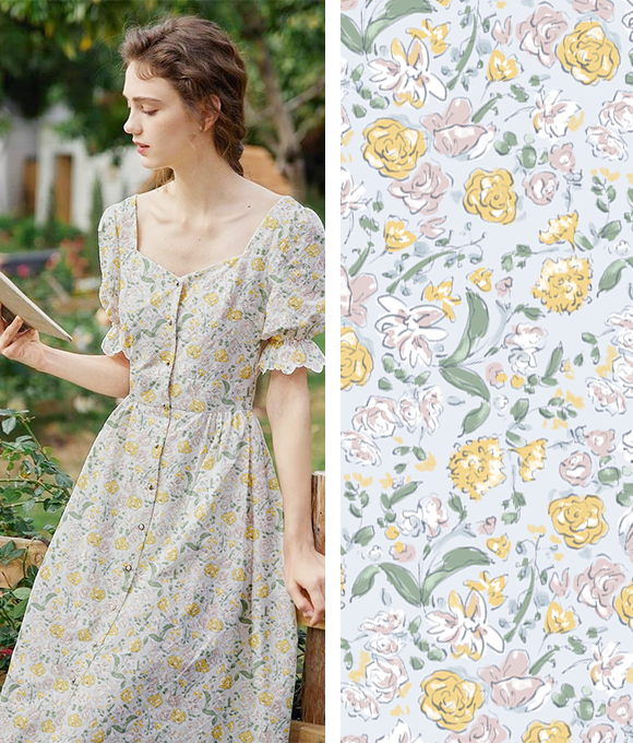 Project Theme: Original Collection of Floral Patterns Vol.10