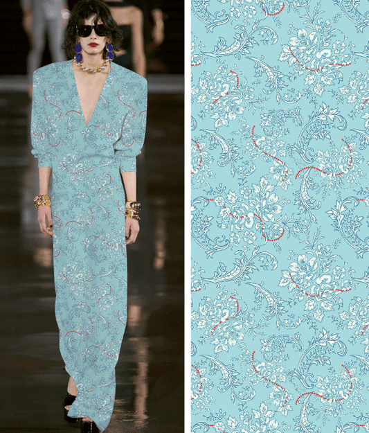 Diseño Original a Mano al Estilo Europeo