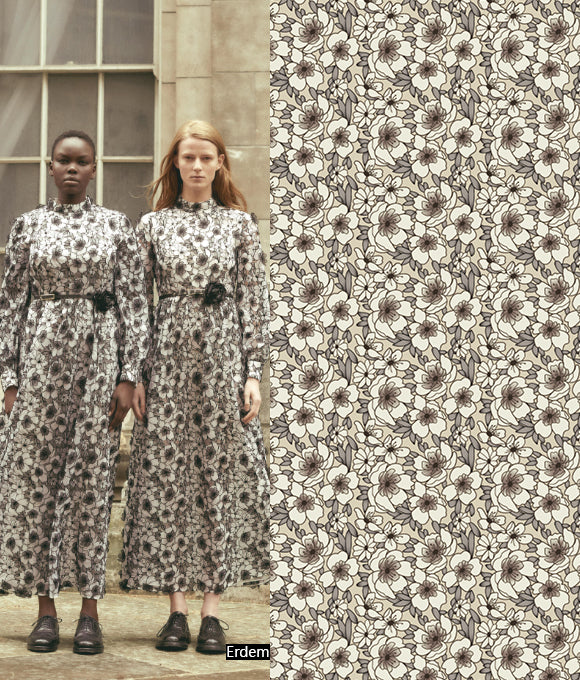 Colección de patrones florales de grandes marcas Vol.78