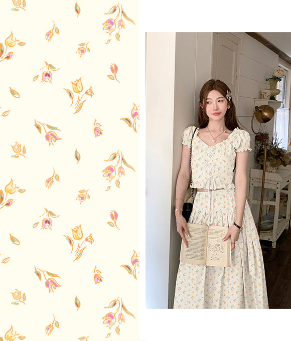 Colección MiHui: Conjunto de Estampados Florales Vol.22