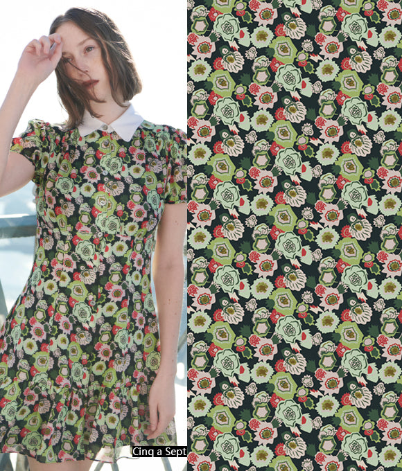 Colección de Patrones Florales Vol.89