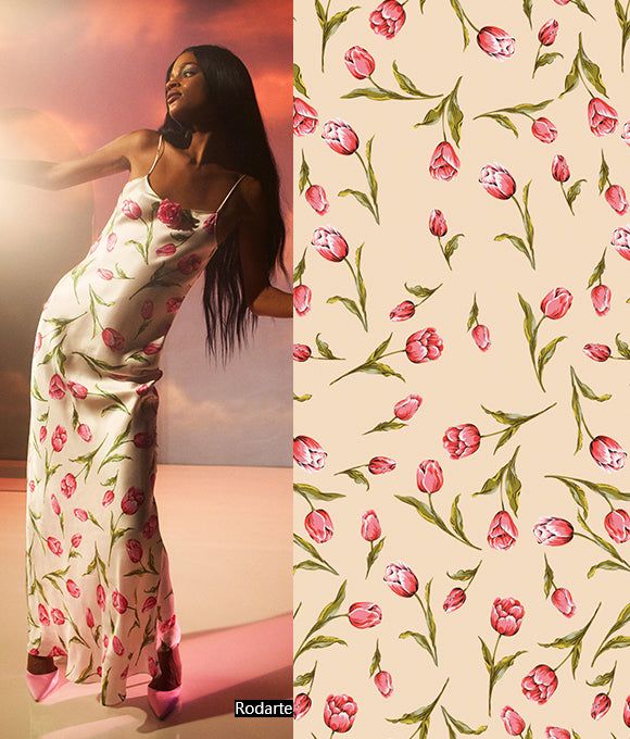 Colección de Patrones Florales Premium Vol.166