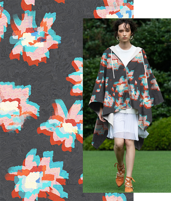 Enfoque suave y alucinante