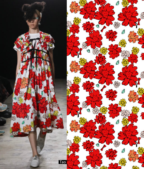 Colección de Grandes Estampados Florales Vol.146