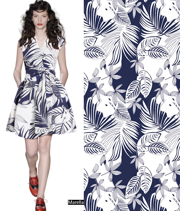 Colección de patrones florales de grandes marcas Vol.78