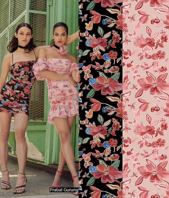 Colección de patrones florales Vol.77