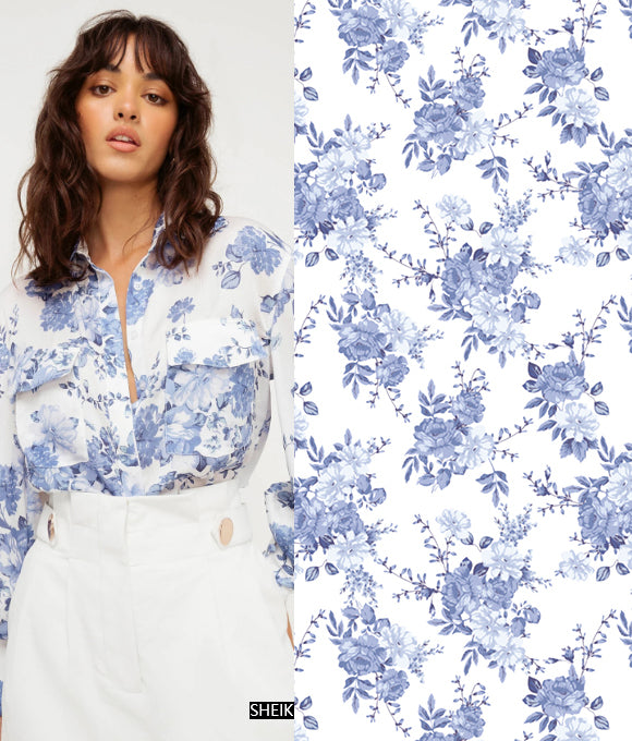 Colección de Patrones Florales de Grandes Marcas Vol.86