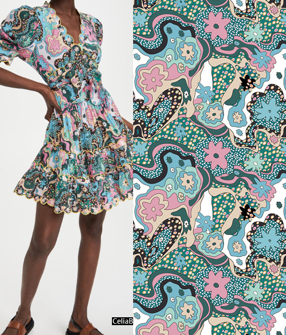 Colección de patrones florales Vol.72