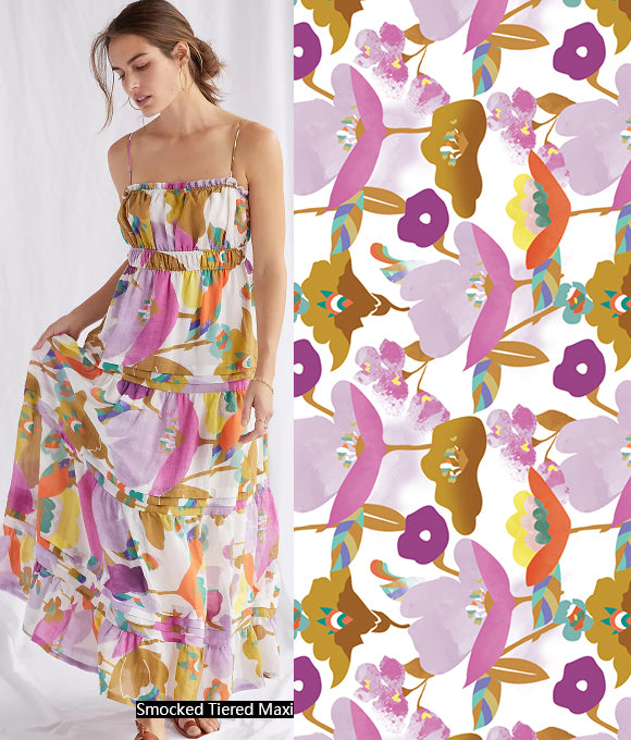 Colección de patrones florales Vol.75