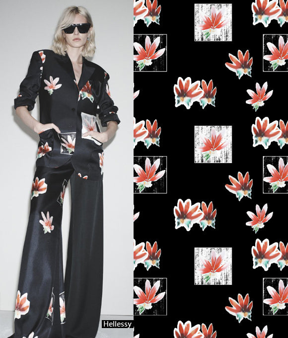 Colección de Grandes Estampados Florales Vol.145