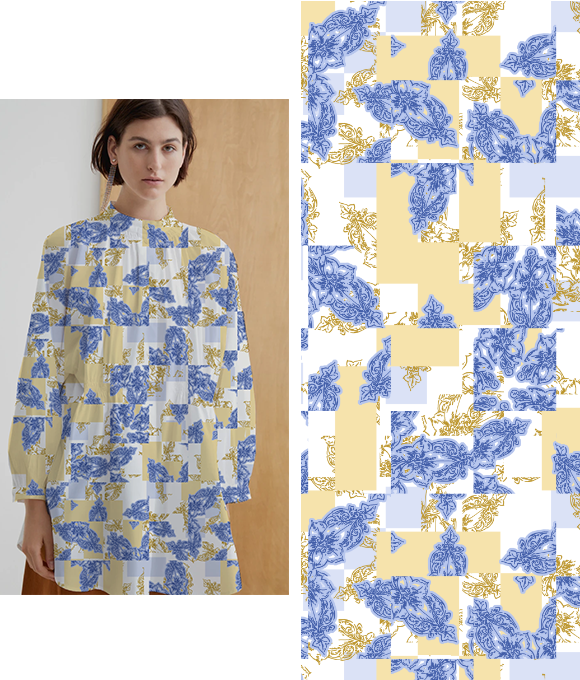 Diseño Original a Mano al Estilo Europeo