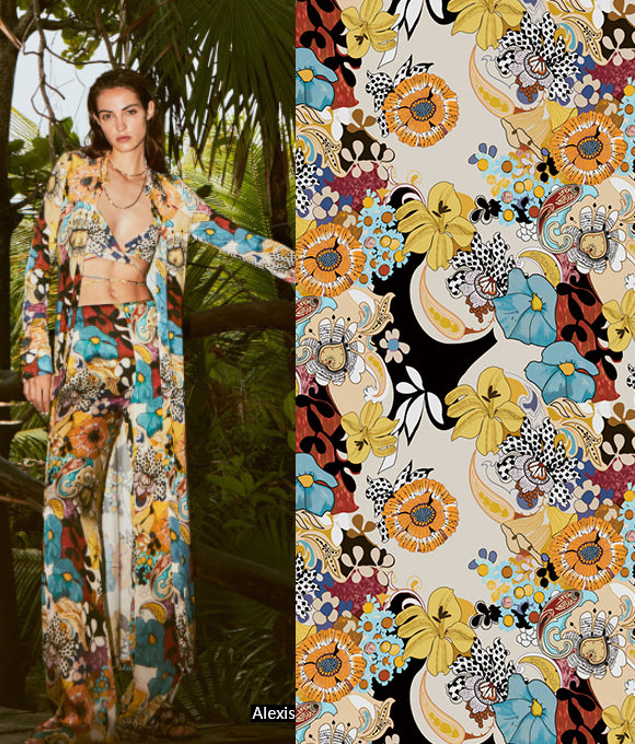 Colección de Patrones Florales de Grandes Marcas Vol.83