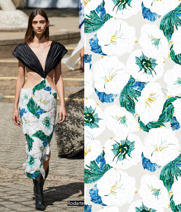 Colección de Patrones Florales Vol.90