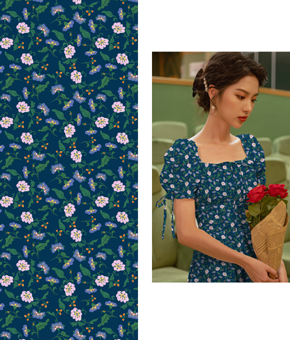 Flora entre la vegetación