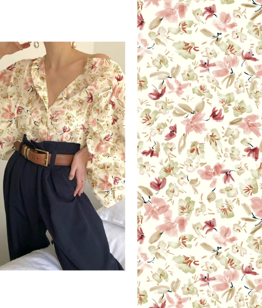 La colección  FLORAL '原创碎花合集' Vol.12