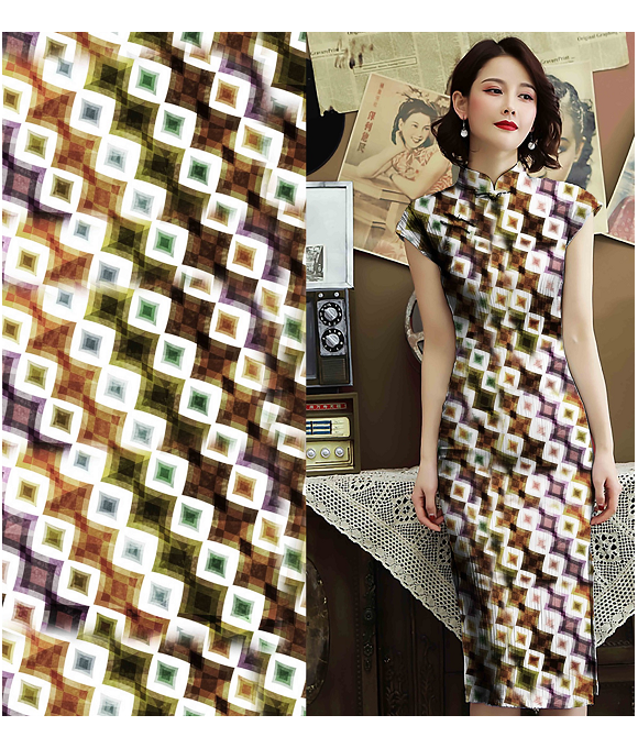 Flores en un espejo, luna en el agua