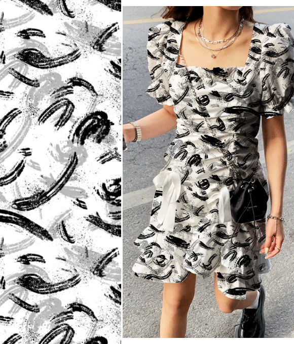 Estampado Monocromático"