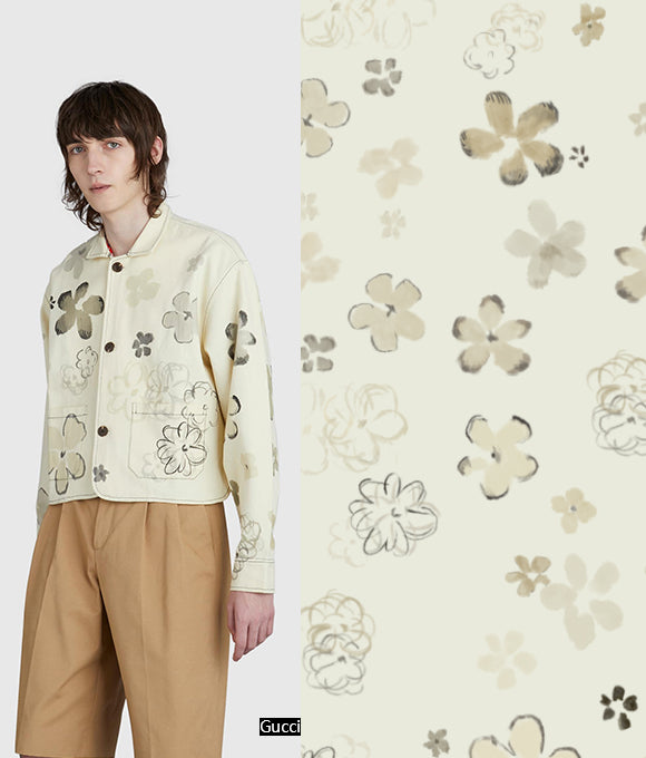 Colección de Grandes Estampados Florales Vol. 180