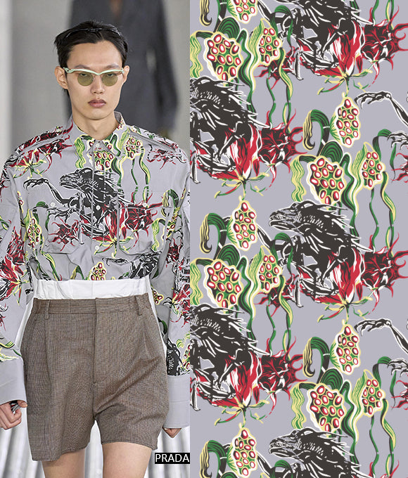 Colección de Grandes Estampados Florales Vol. 180