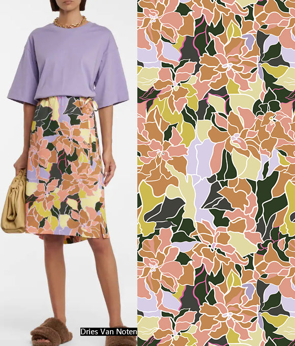 Colección de Patrones Florales Vol.89