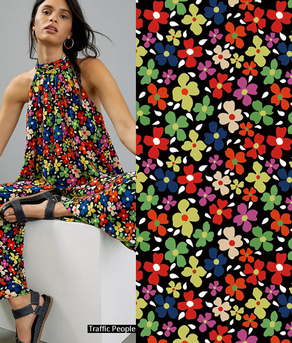 Colección de patrones florales Vol.70