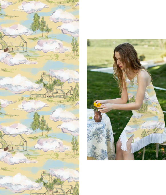 Especial de ilustraciones de arroz 'Ropa para el hogar'