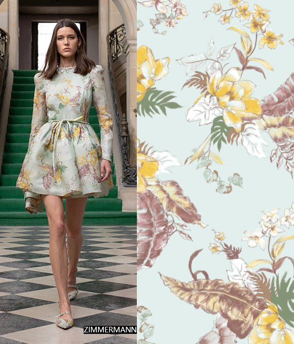 Colección de Patrones Florales de Alta Gama Vol.174