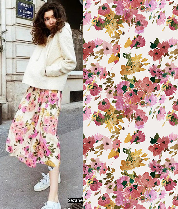 Colección de patrones florales Vol.69