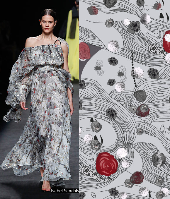 Colección de Patrones Florales Premium Vol.166