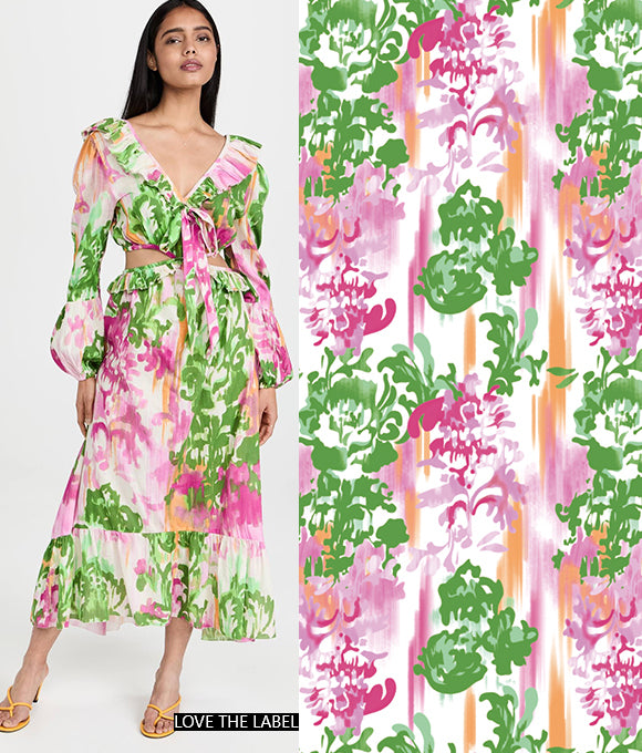 Colección de Grandes Estampados Florales Vol.146