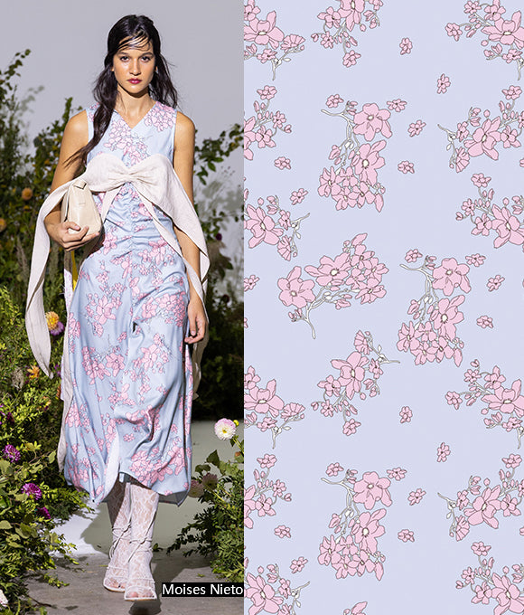Colección de Grandes Estampados Florales Vol.145