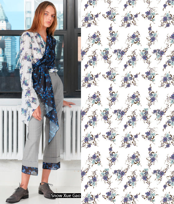 Colección de Patrones Florales Vol.64