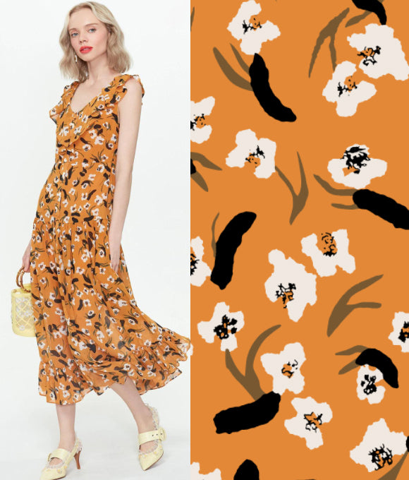 Colección de patrones florales Vol.75