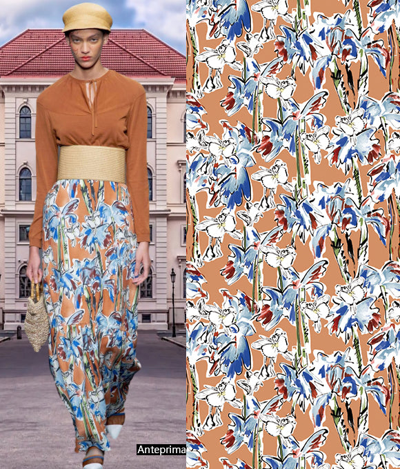 Colección de patrones florales Vol.71