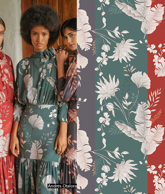 Colección de Grandes Estampados Florales Vol.146